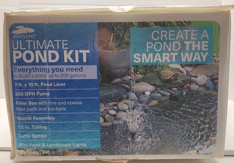 Smartpond Ultimate Pond Kit Pump Filter for Ponds up to 300 Gallons 91340 gallery