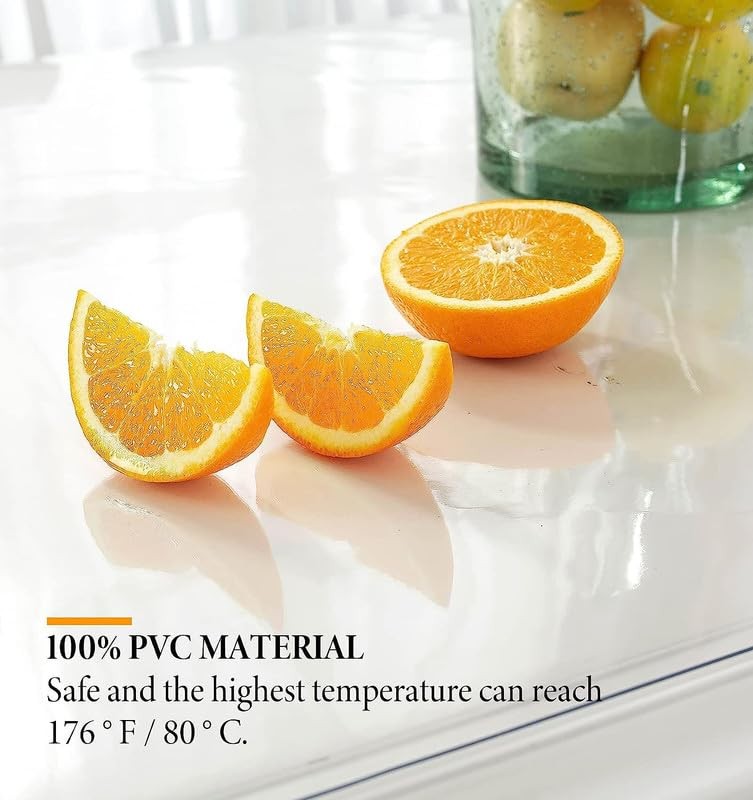 2mm Thick Clear Table Cover Protector 36 x 60 Inch, Plastic Table Cover Recta... gallery