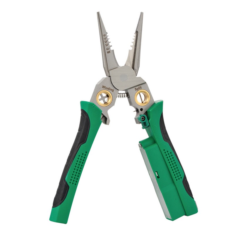 Heavy Duty Multi-Function Wire Stripper /w Voltage Detector for Electrical Work gallery