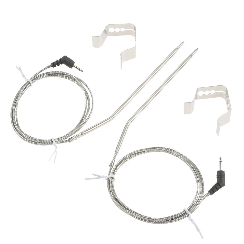 2 Pack Meat Thermometer Probe Stainless Steel for Thermopro TP04 TP06 TP06S gallery