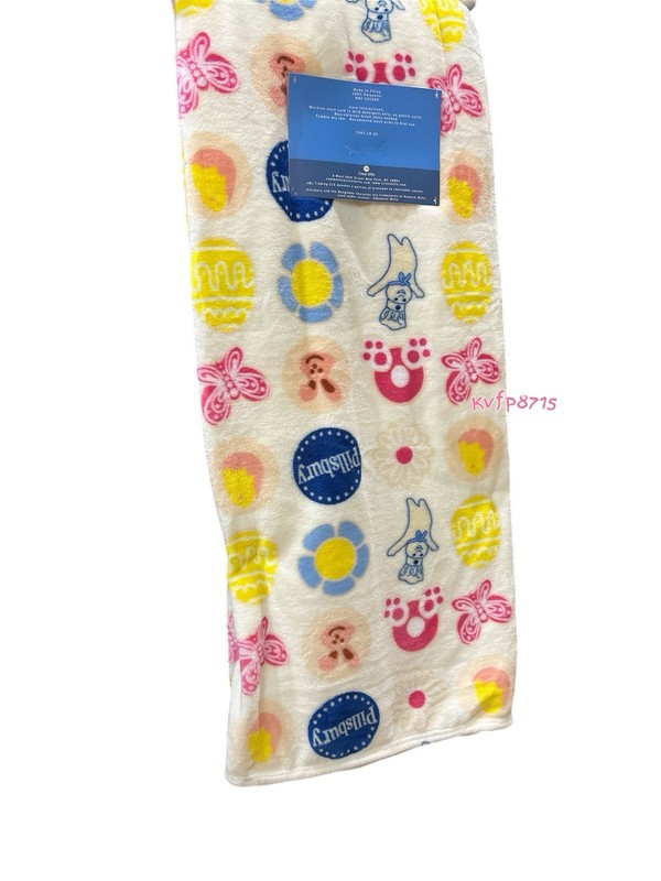 Viral Pillsbury Doughboy Easter Spring Cookies Blanket New Plush Throw 60x70” gallery