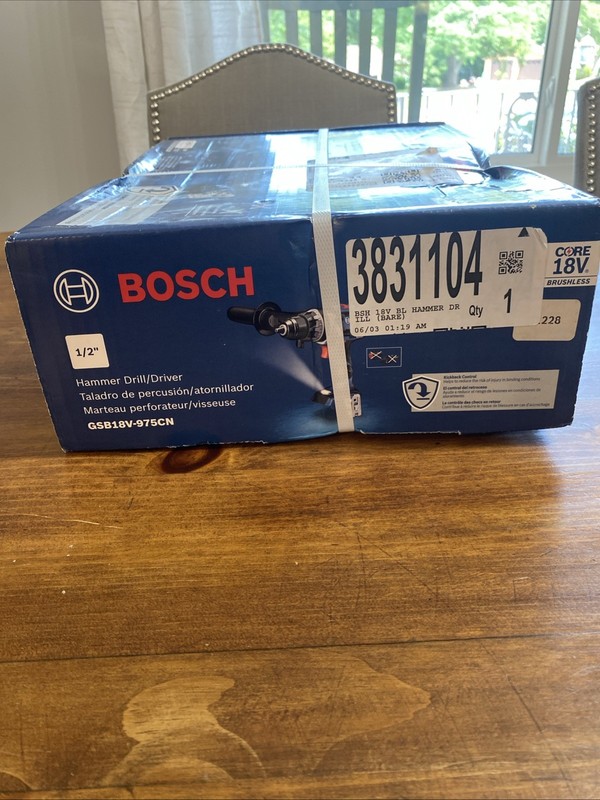 Bosch 1/2-in 18-volt Variable Speed Brushless Cordless Hammer Drill GSB18V-975CN gallery