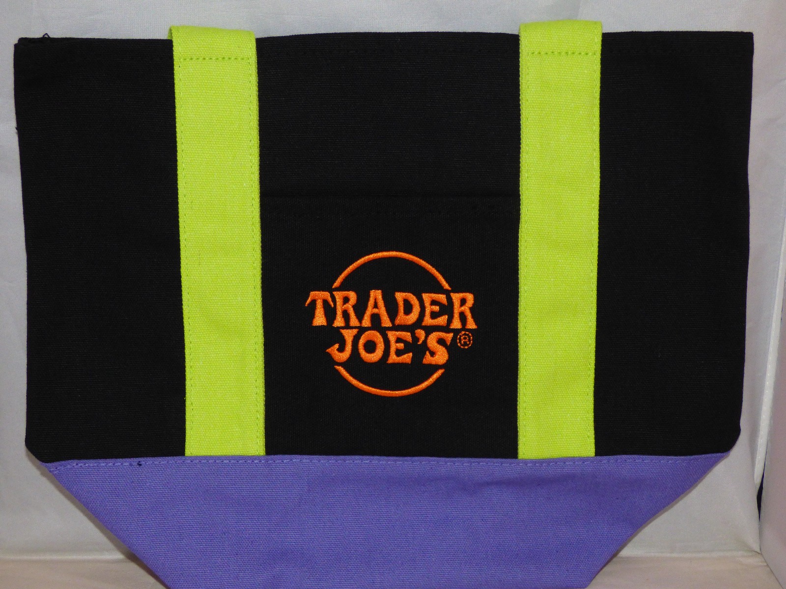 Trader Joe's - Mini Canvas Tote Bag - Multicolor - Halloween 2025 - Limited Ed gallery