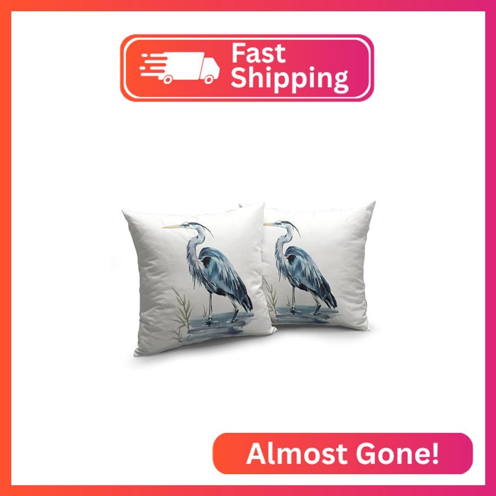 Kwlegh Bird Pattern Double Sided Printing Pillow Covers Pelican Throw Pillow Cov gallery