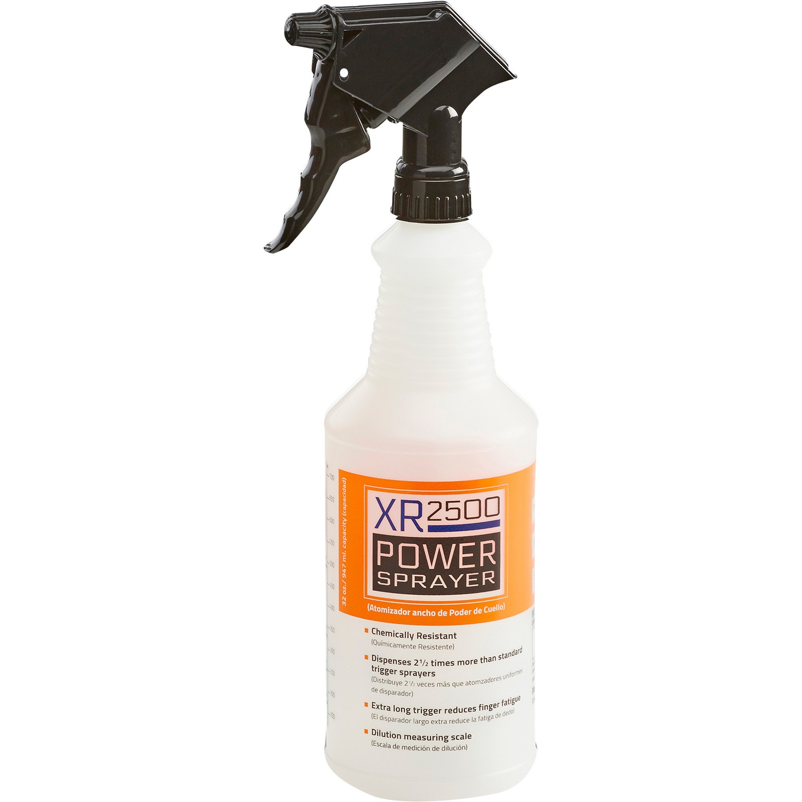 Sprayco Chemical-Resistant Spray Bottle - 32 Oz., Extra-Long Trigger, gallery