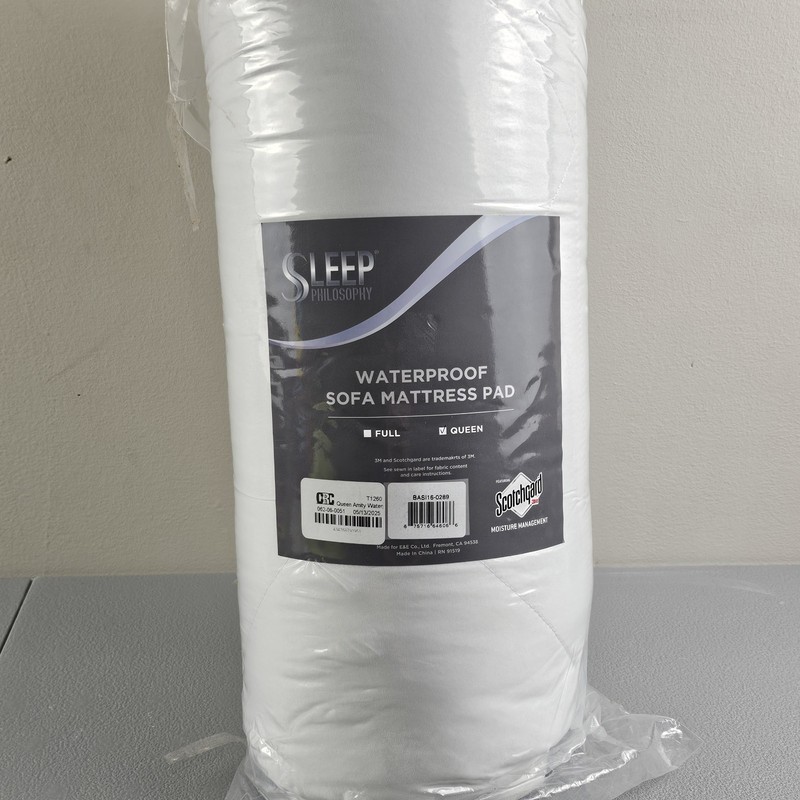 Sleep Philosophy Waterproof Sofa Bed Mattress Protection Pad 3M Scotchgard (Sh1) gallery