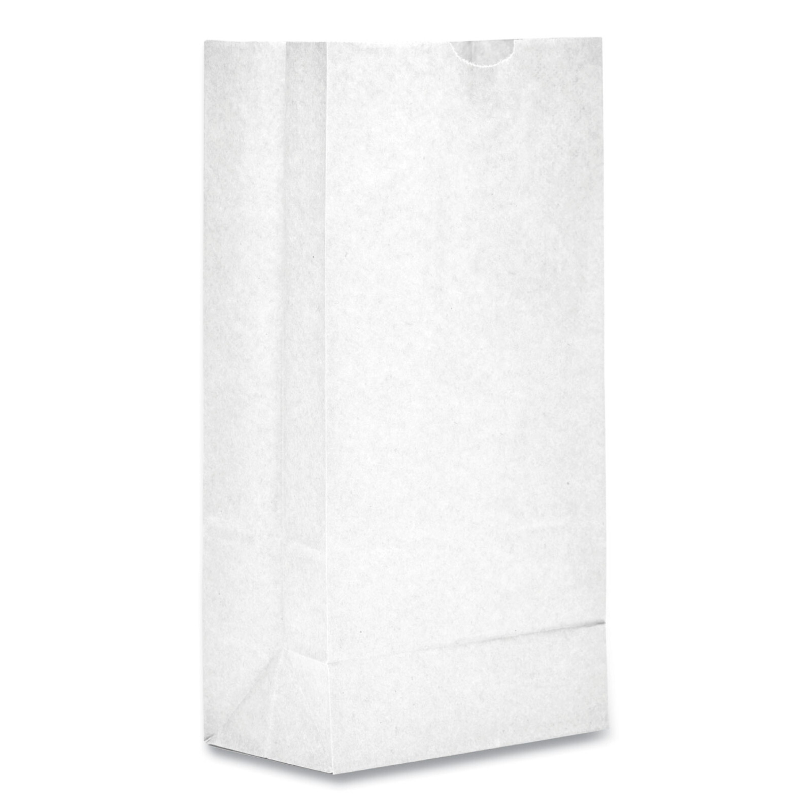 Grocery Bag Paper #2 General 25lb White Standard 2-7/16 X 4-5/16 X 7-7/8 In, 500 gallery