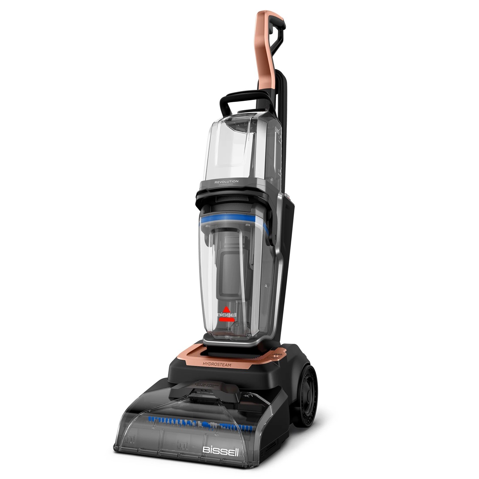 BISSELL Revolution HydroSteam Pet Carpet Cleaner - Black (3432) gallery