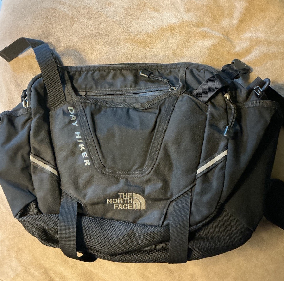The Northface Flexvent Unisex Backpack Black