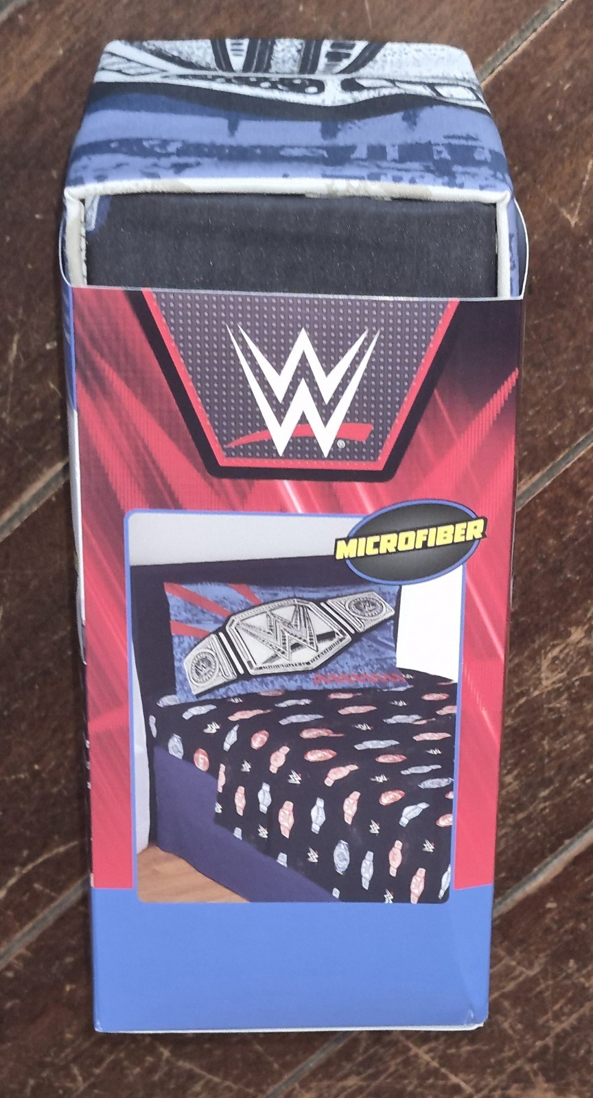 WWE: ALL STAR EVENT 3pc Twin Sheet Set! 1 Fitted, 1 Flat Sheet & 1 Pillow Case! gallery
