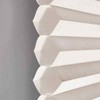 CUSTOM CUT Home Decorator Parchment 9/16 in Cordless Light Filtering Cell Shade gallery