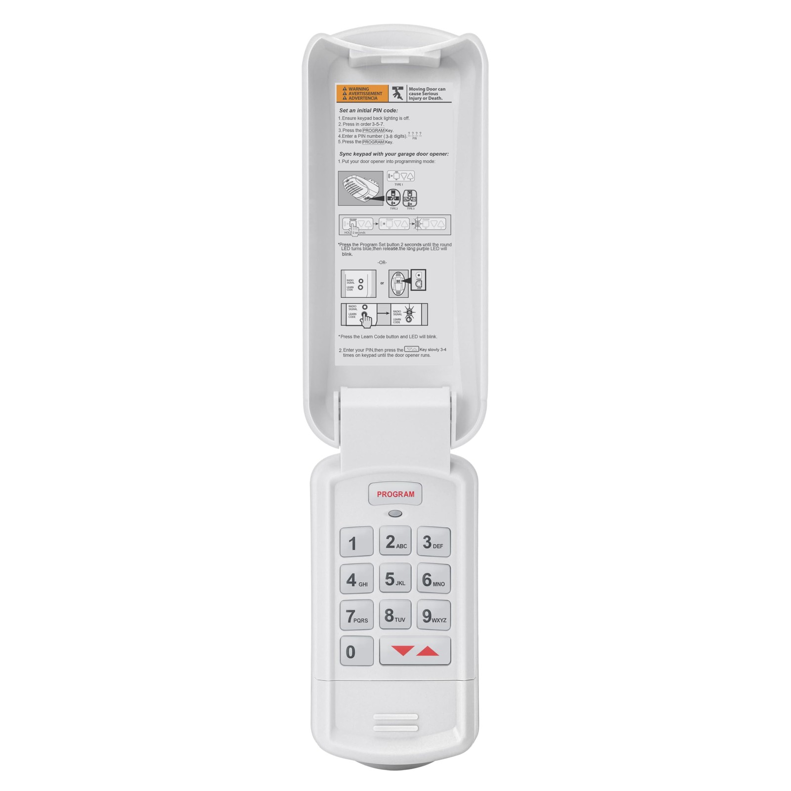 GK-BX Wireless Keyless Garage Door Opener Keypad [3 Year Warranty] gallery