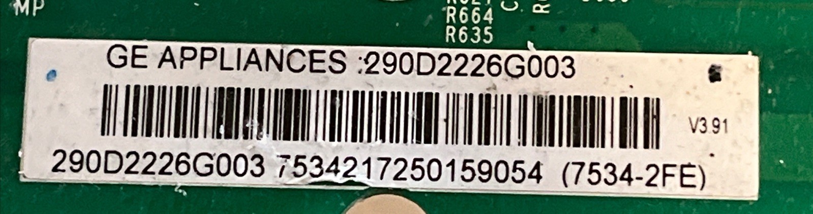 290D2226G003 WASHER CONTROL BOARD (RA) gallery