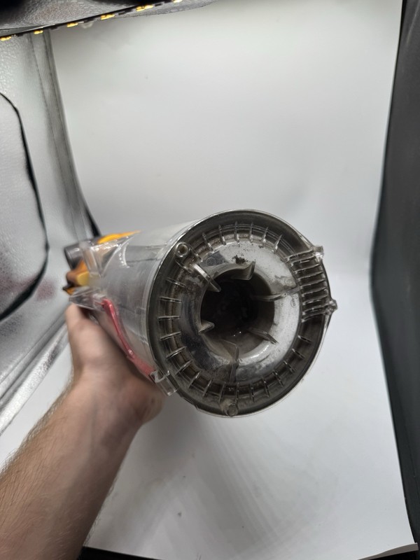 Dyson DC24 Multi Floor Vacuum Orange Cyclone Canister Dirt Dust Bin OEM gallery