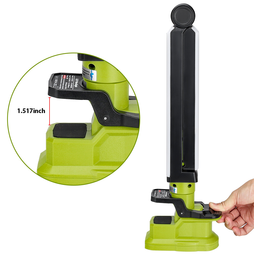 30W 2400LM LED Work Light for Ryobi 18V ONE+ Plus Li-ion Battery P727 P705 P721 gallery