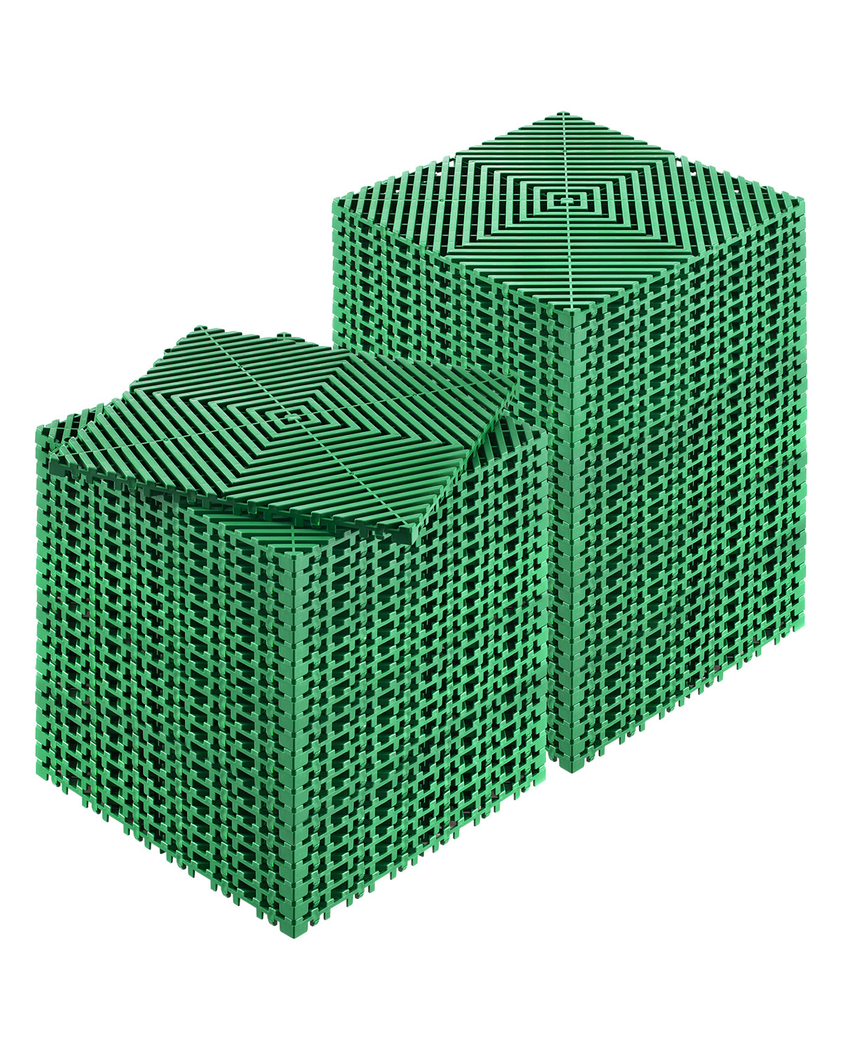 VEVOR Interlocking Drainage Mat Drainage Cushion 12” x 12” Modular Floor Tile gallery