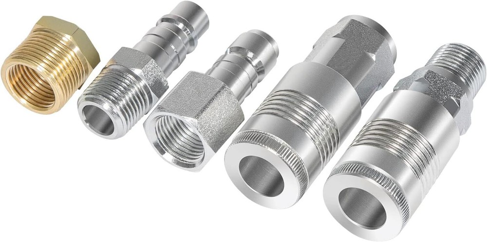 G Style Coupler Plug & Reducer Kit S-224 For require more than 60 SCFM 5pcs