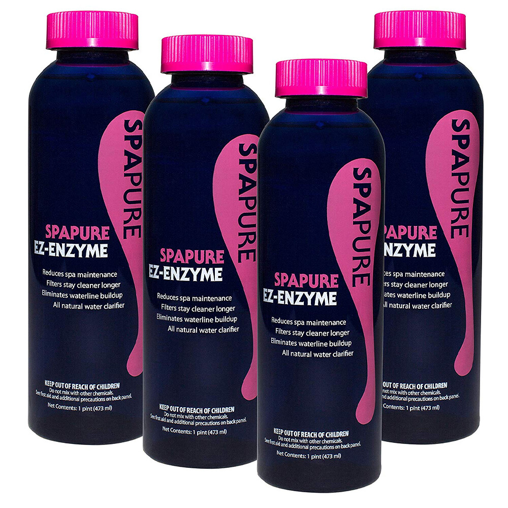 SpaPure EZ-Enzyme (1 pt) 4 Pack All Natural Water Clarifier in Spas & Hot Tubs gallery