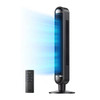 42 In. Tower Fan with Remote, 6 Speed, 12 H Timer, 90° Oscillation in Black gallery