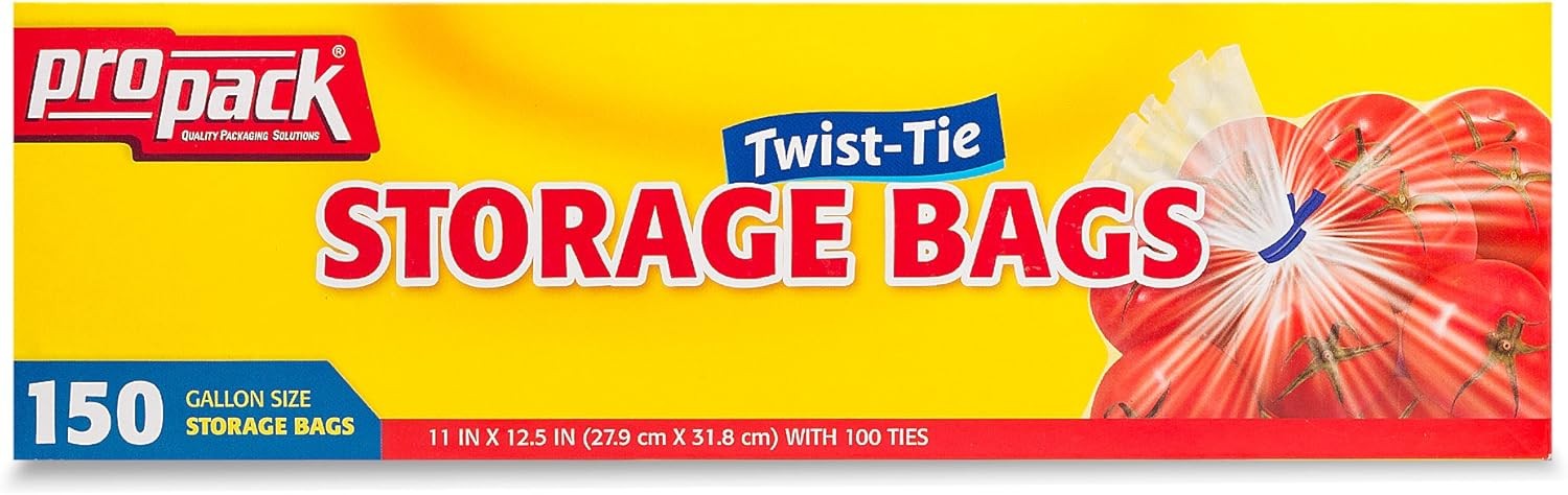Disposable Plastic Storage Bags with Original 150 Count (Pack of 2), 2 Pack gallery