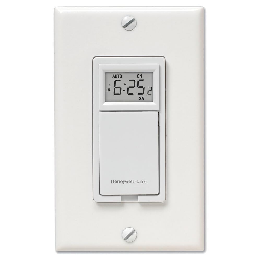 Honeywell PLS730B1003 Programmable Wall Switch 120V, 20A, AC 7 Days EconoSwitch™ gallery