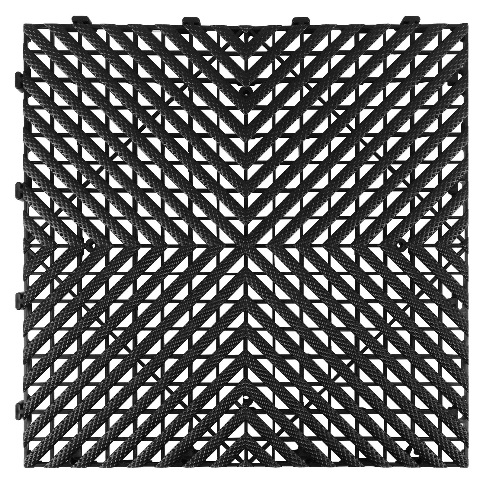 30Pcs Interlocking Garage Floor Tiles Garage Flooring Mat 15.75'' x 15.75'' gallery