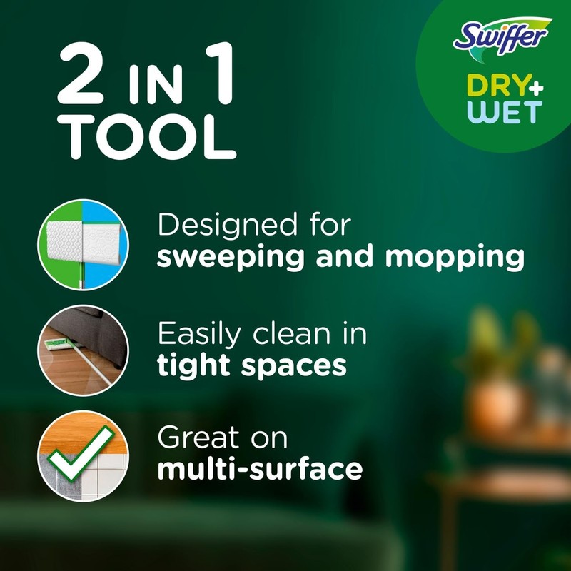 Sweeper 2-In-1 Mops for Floor Cleaning, Dry and Wet Multi Surface Floor Cleaner gallery