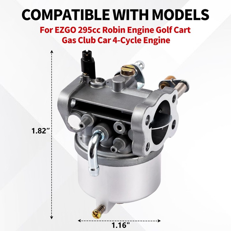 Carburetor for EZGO 295cc Robin Engine Golf Cart Gas Club Car 4-Cycle Engine... gallery