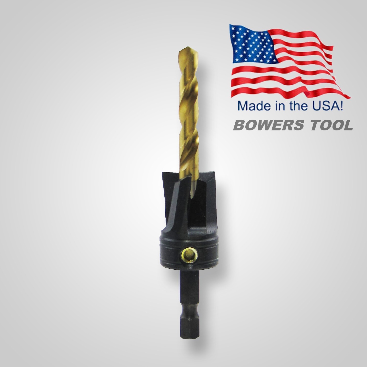 Snappy Flat Bottom Counterbore Countersink 1/4 in. Drill Bit x 3/4 Bore USA MADE gallery