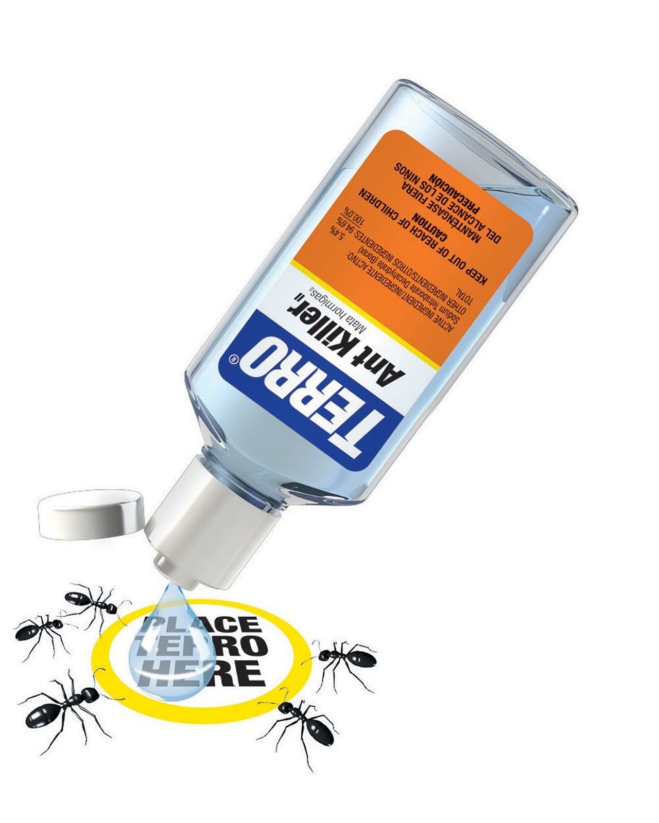 Liquid ANT GEL KILLER Poison & Kill Queen & Colony indoor outdoor bait TERRO gallery