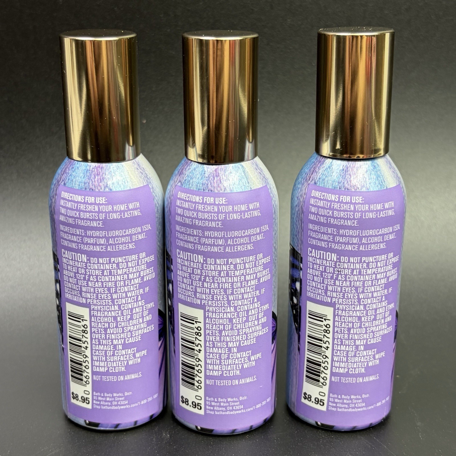 Bath & Body Works BUTTERFLY Concentrated Room Spray 1.5 oz. Set of 3 gallery