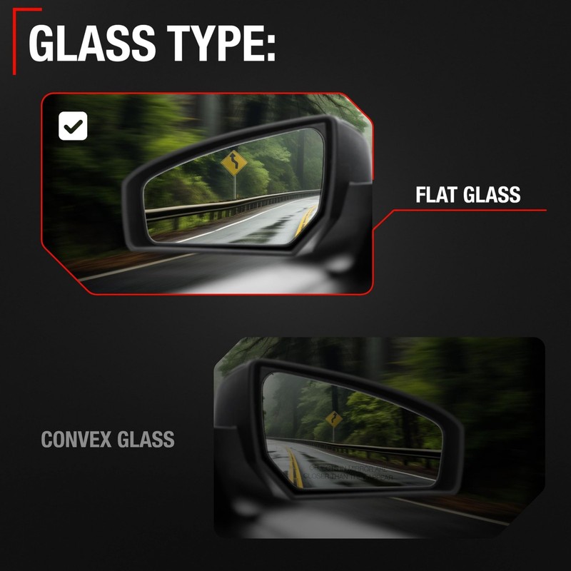 Driver Side Mirror Replacement - Compatible with 2017-2021 Honda Civic Sedan,... gallery