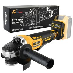 Cordless 4-1/2 Power Angle Grinder for Dewalt 20V Max Battery Brushless 9000 RPM