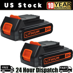 20V replacement for Black and Decker 20 Volt MAX Lithium LBXR20 LBX20 Battery