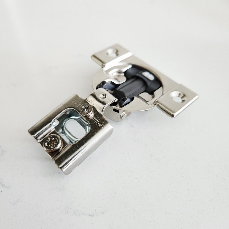 (34) Blum Soft Closing Hinges 3/8" Overlay - Model 38C355 Adjustible Steel gallery