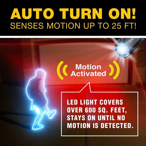 Bell + Howell Solar Lights Bionic Spotlight Deluxe Solar Powered Motion Security gallery