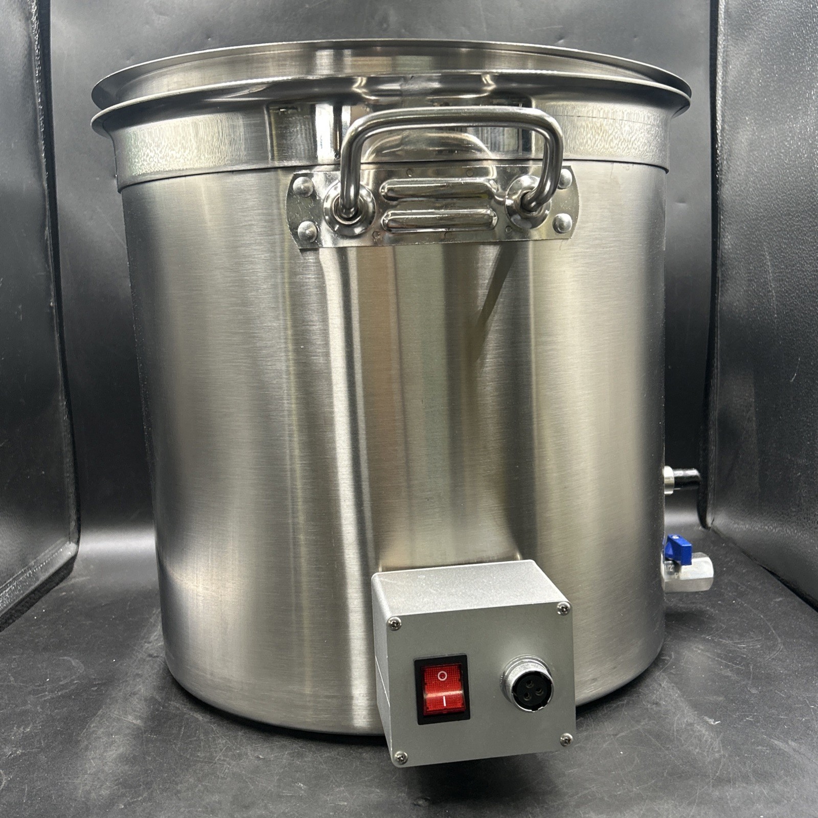 Home Beer Brewing Machine Grain Kettle Brewing System w/ Circulating Pump 9 Gal gallery