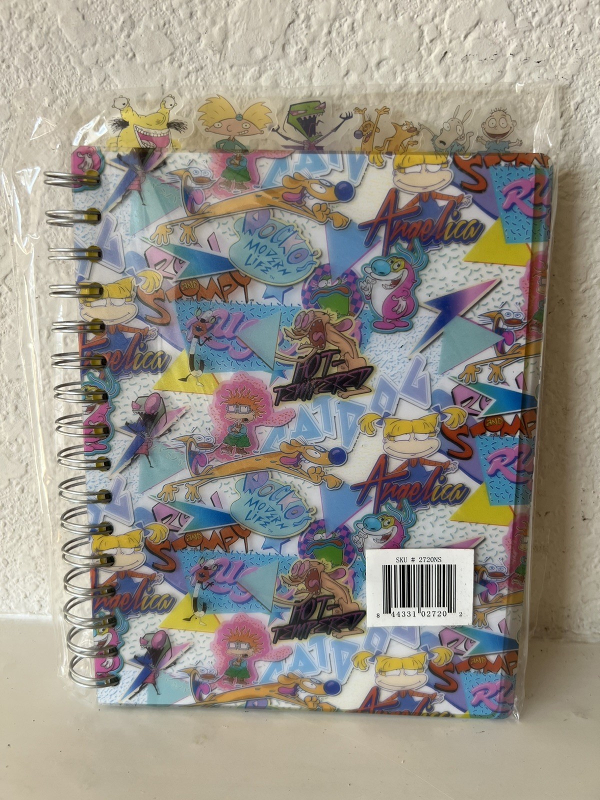 2017 Nickelodeon Nicktoons Tab Journal, Spiral Bound 144 Lined Pages - New gallery