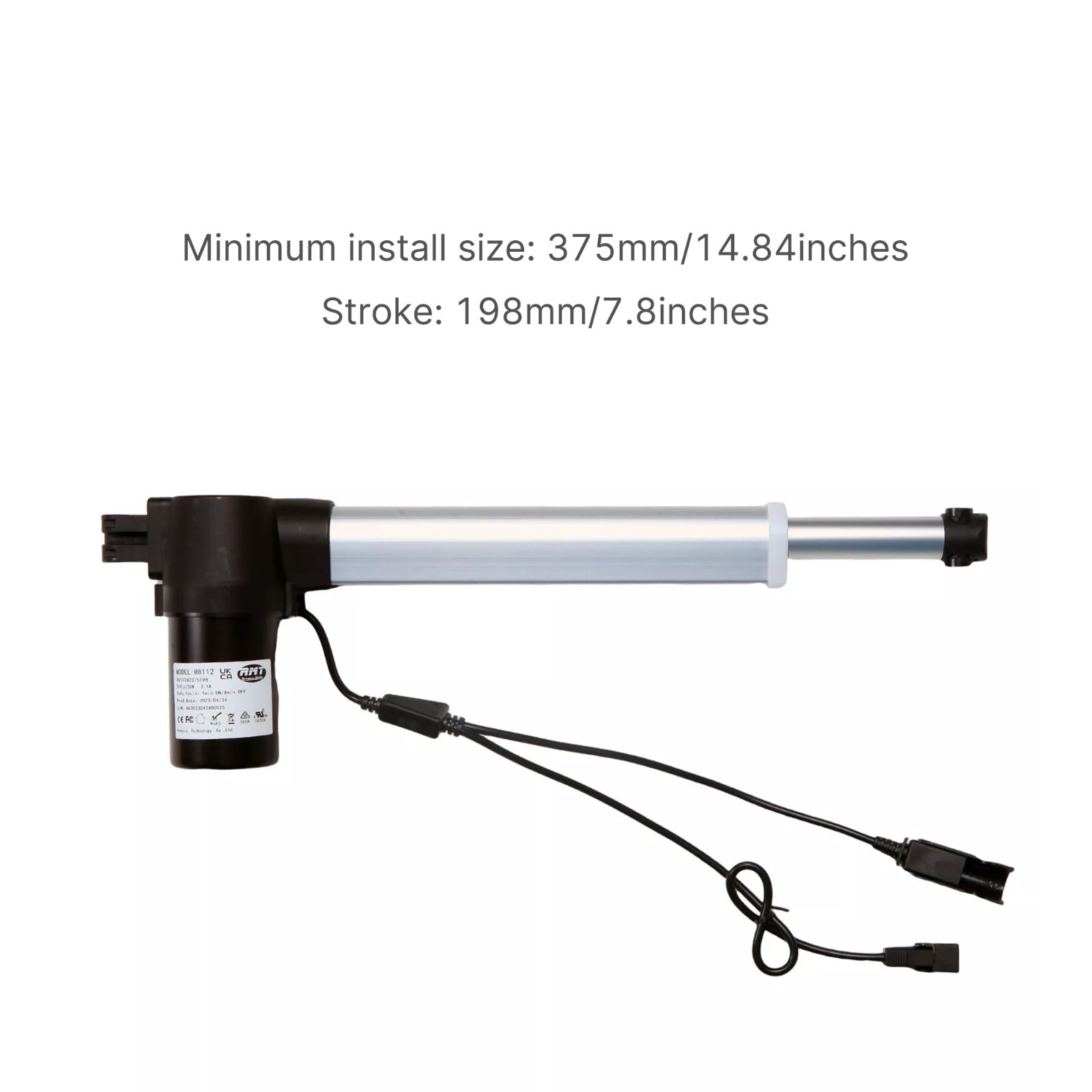 RMT R811A Motor Linear Actuator Kit for Power Recliner Lift Chair Electric Couch gallery