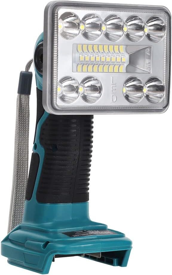1000LM LED Work Light for Makita 18V Li-ion Battery BL1830 Flashlight Spotlight gallery