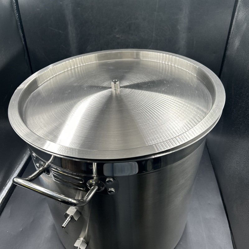 Home Beer Brewing Machine Grain Kettle Brewing System w/ Circulating Pump 9 Gal gallery