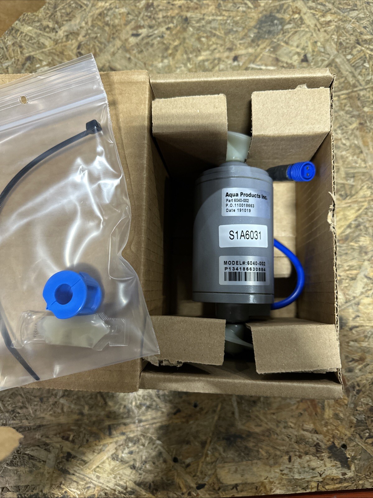 AQUA PRODUCTS AQUABOT PUMP MOTOR DOUBLE SHAFT S1A6031 6040-002 OEM 48VDC NEW gallery
