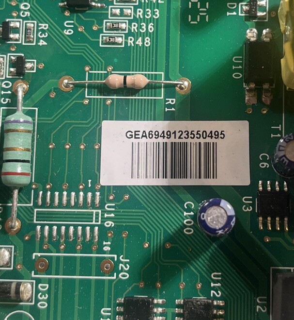 Genuine OEM GE Refrigerator Electronic Control Board WR55X10942, 200D4850G022 gallery