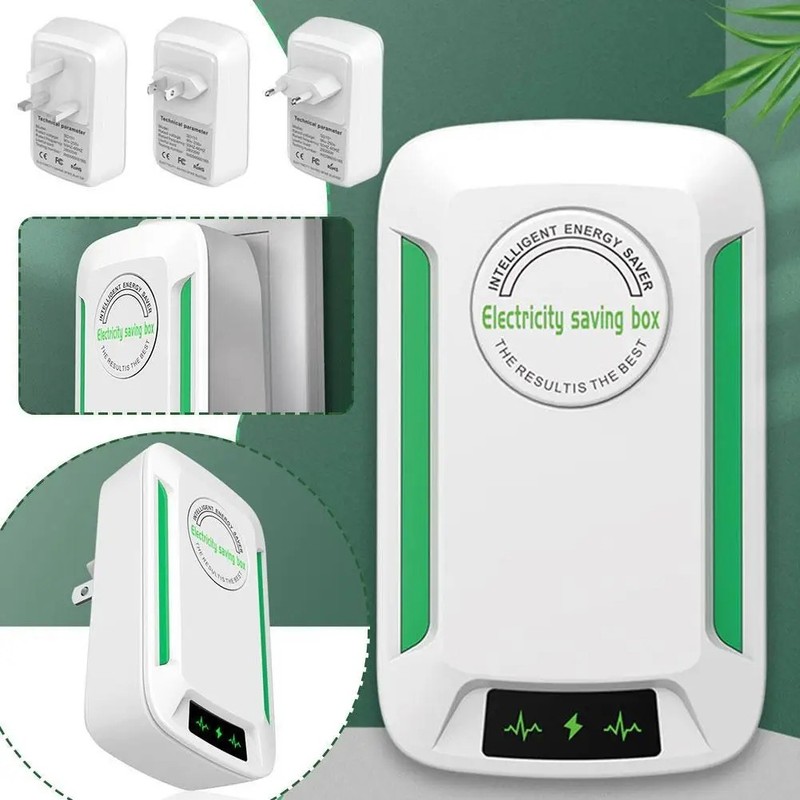 Energy Saving Device Stopwatt Electricity Saving Box Stabilize Voltage Device-US gallery