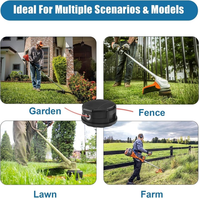 High-Quality-String-Trimmer-Head-For-Speed-Feed-400-Echo-SRM-225-SRM-230-SRM-21 gallery