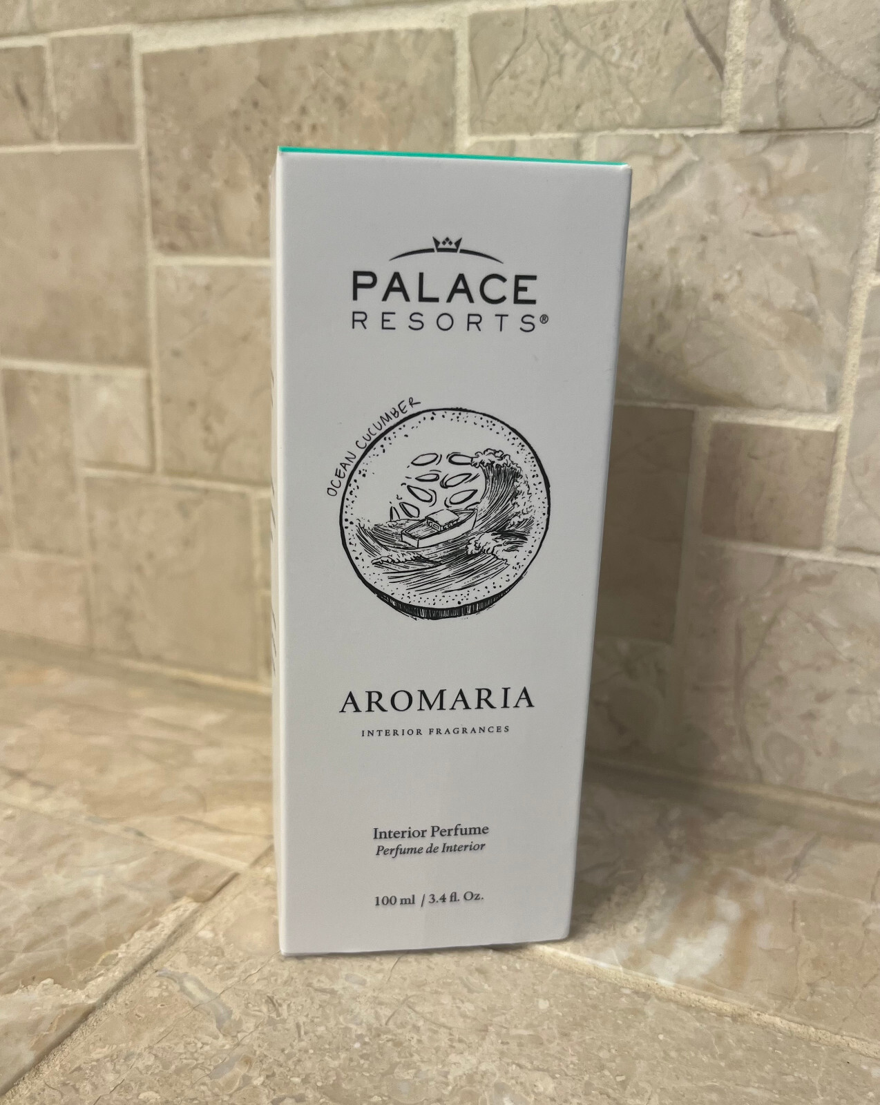 AROMARIA Interior Fragrance Room Spray Perfume Palace Resorts Ocean Cucumber 3.4 gallery