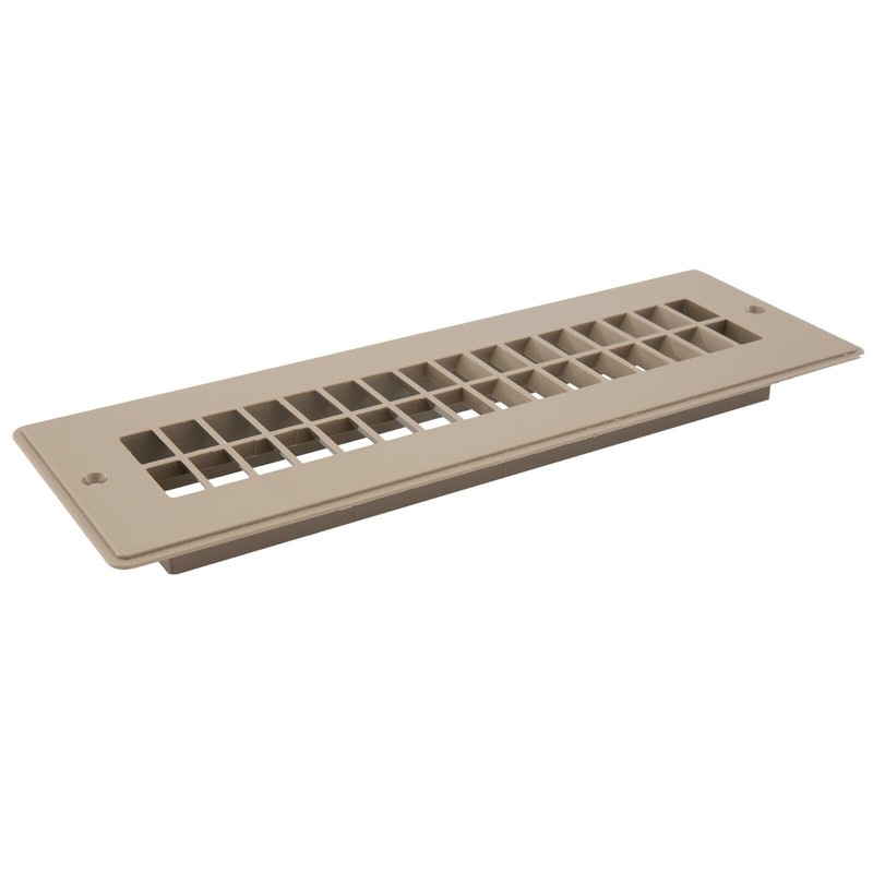 RV Floor Register Plastic Floor Vent 2-1/4" x 10-1/8" Undampered Duct Cover gallery