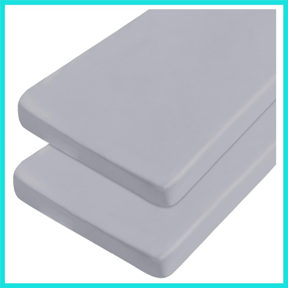Cot Sheets 31" x 75", 2 Pack Cot Size Sheet Fitted with Narrow Twin/Camp Bunk...