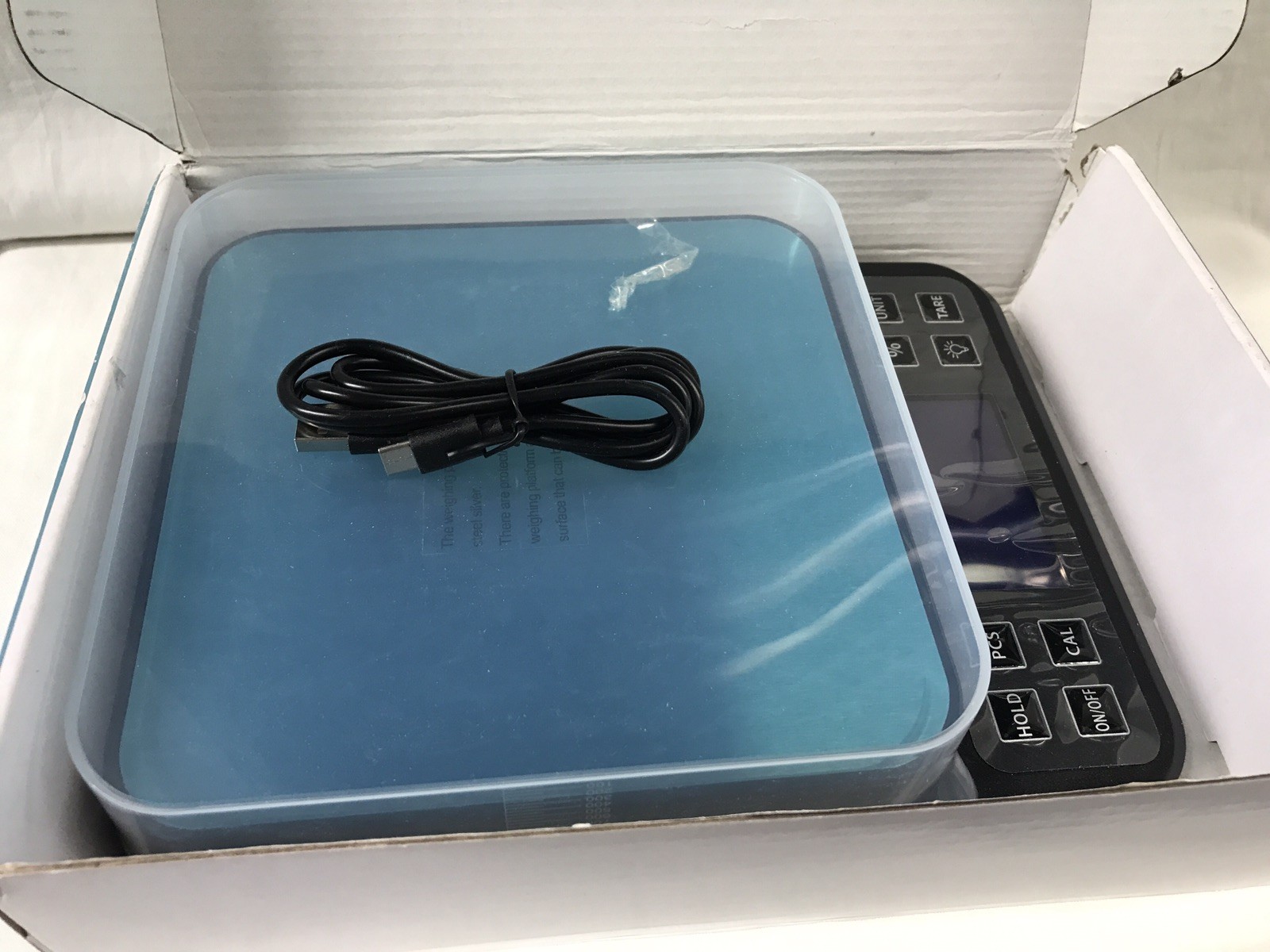 BOMATA Large Digital Kitchen Scale 0.1g/0.001oz High Precision, 5kg/11lb Bakery gallery