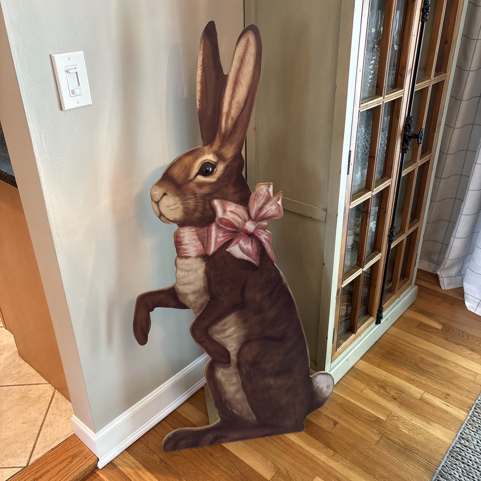 Easter Bunny Rabbit Dummy Board - 53 Inches Tall gallery